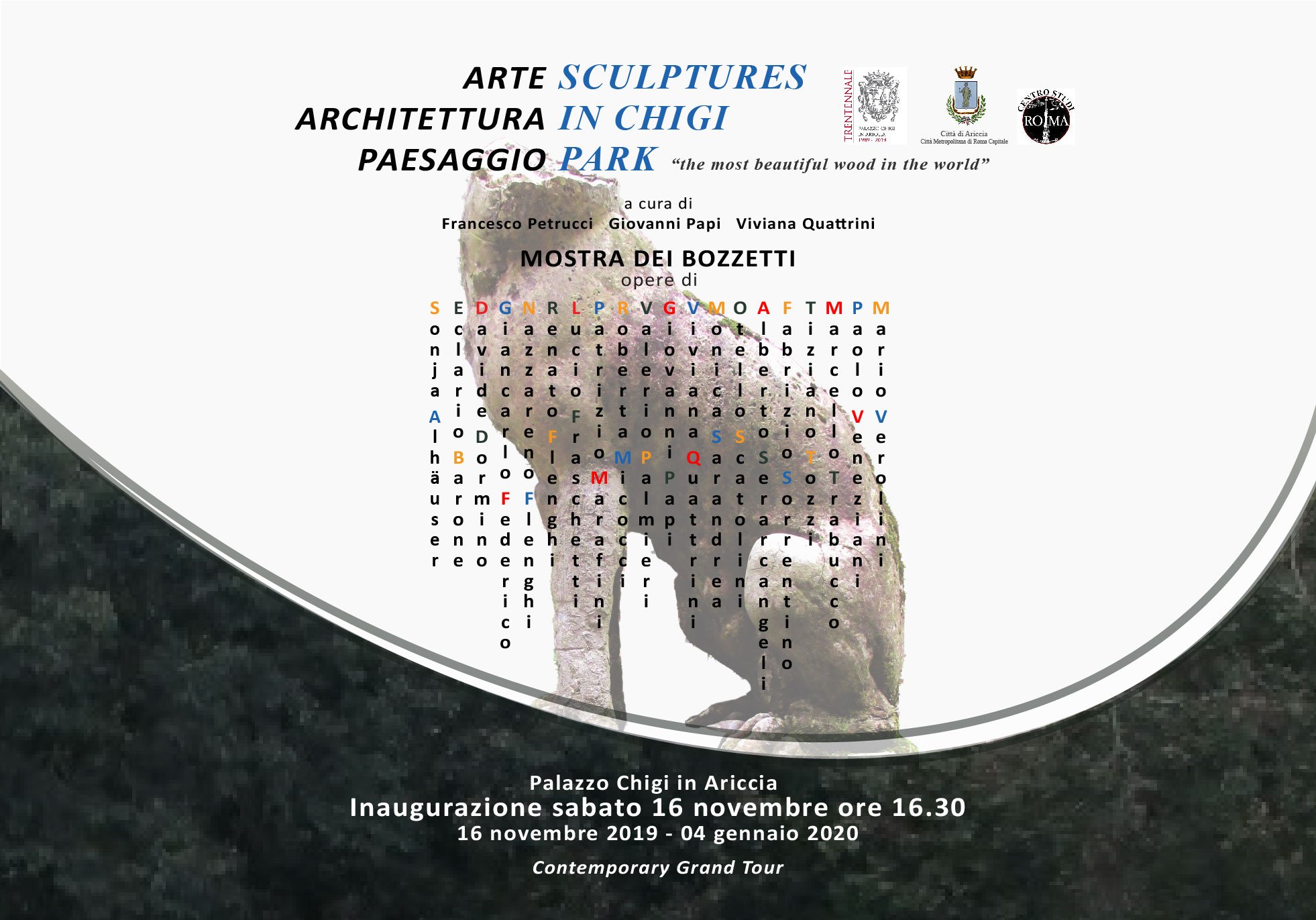 Sculptures In Chigi Park – Mostra Dei Bozzetti